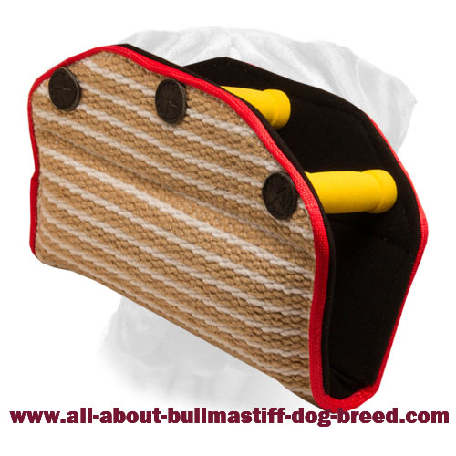 Jute Puppy and Young Dog Bite Builder for Bullmastiff