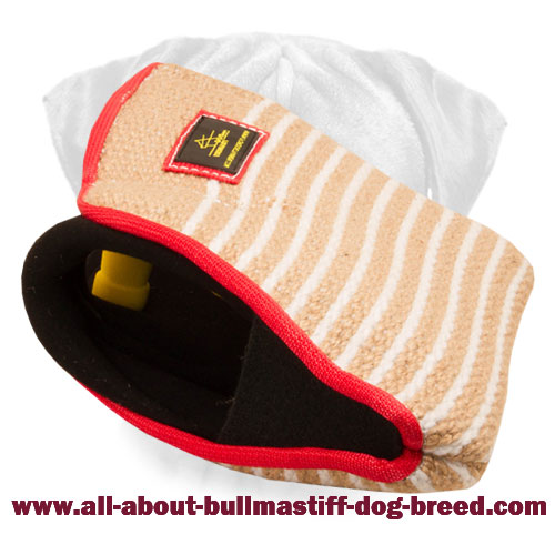 Puppy Bite Builder Protection Sleeve for Bullmastiff - Click Image to Close