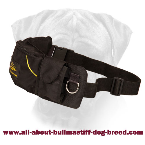 Training Bullmastiff Pouch with Pockets