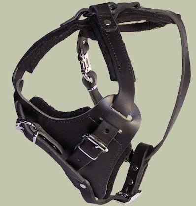 Durable Dog Harness-Leather Dog Harness for Bullmsatiff