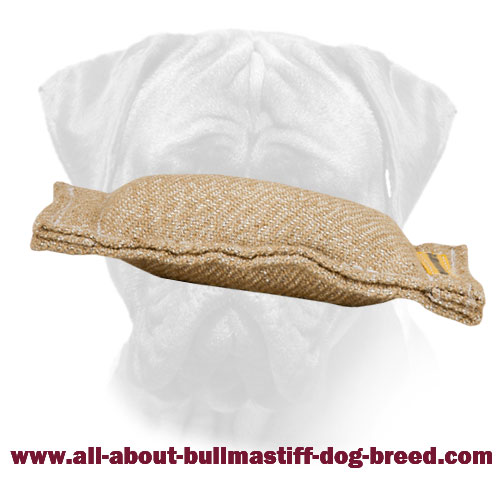Jute Bite Tug Stitched for Bullmastiff Puppies