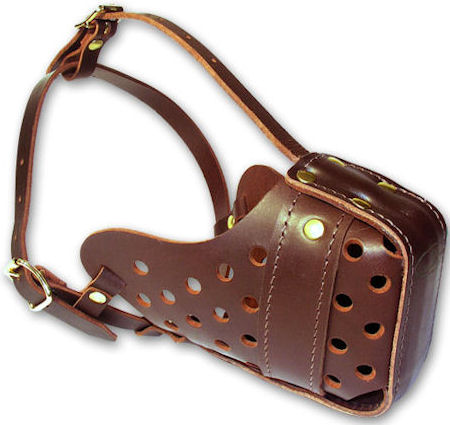 Similar Like Gappay Leather Muzzle for BullMastiff