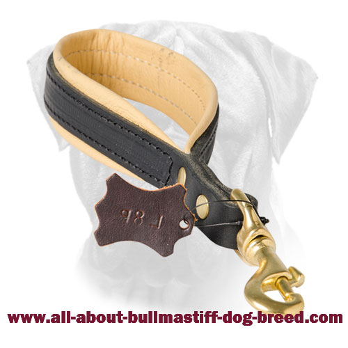 Better Control of Your Bullmastiff Short Leather Leash