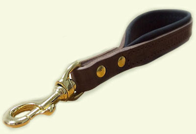 30 cm Leather Traffic Lead for Comfort Walking