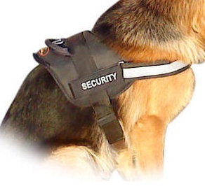 Adjustable Nylon Patrol Harness for Bullmastiff