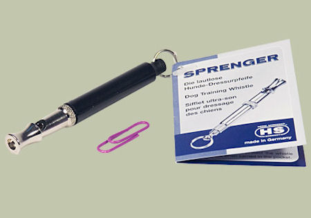 Silent Dog Training Whistle Herm Sprenger for Mastiff Trainers