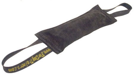 Ultra Leather Dog Tug Toy with 2 handle for Bullmastiff