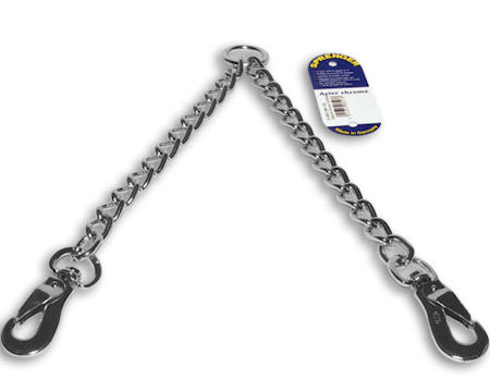 chain 2 Dog Couplets for BullMastiff Dog Leashes