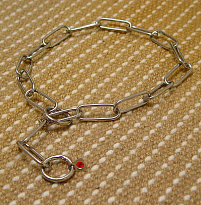 Stainless Steel Fur Saver dog collar -Herm Sprenger collar